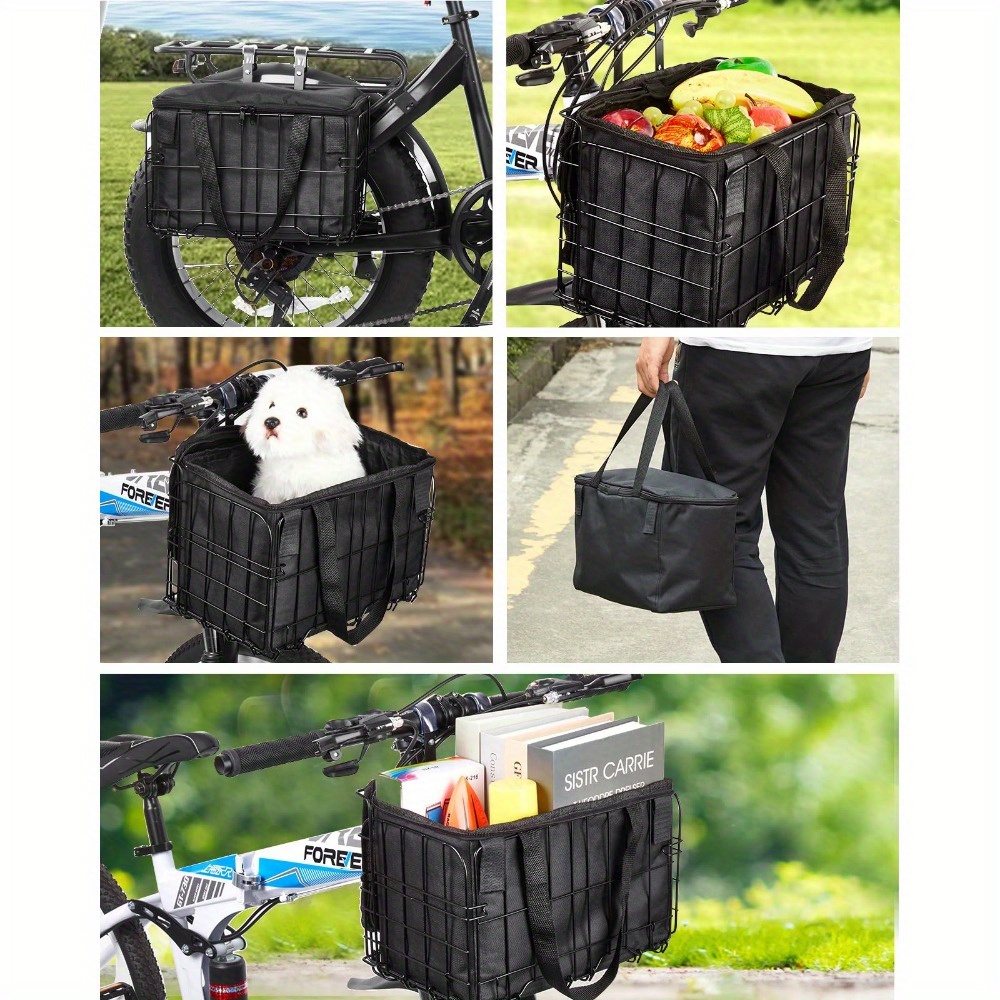 Mountain Biking Fanny Pack - سلة دراجة جبلية قابلة للطي، سلة