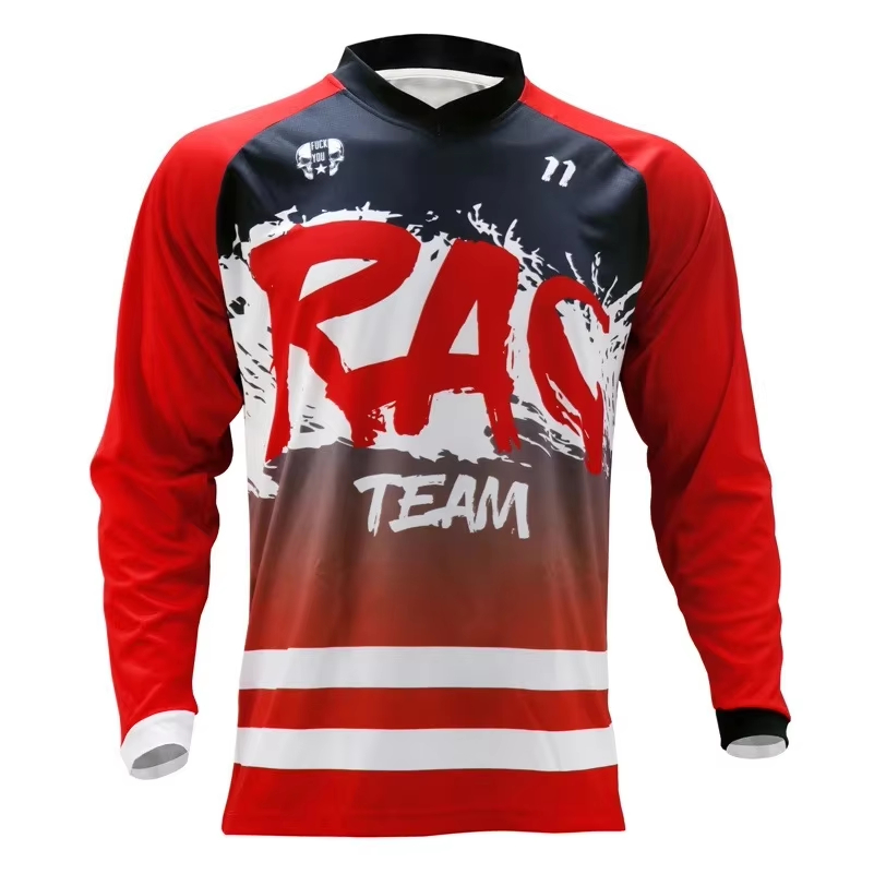 Mountain Biking Shirts - قميص سباق الدراجات الجبلية بأكمام طويلة،