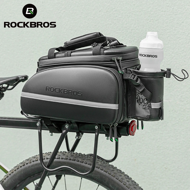ROCKBROS دراجة دراجة 3 in1 جذع - مراجعة Mountain Biking Fanny Pack وسعره