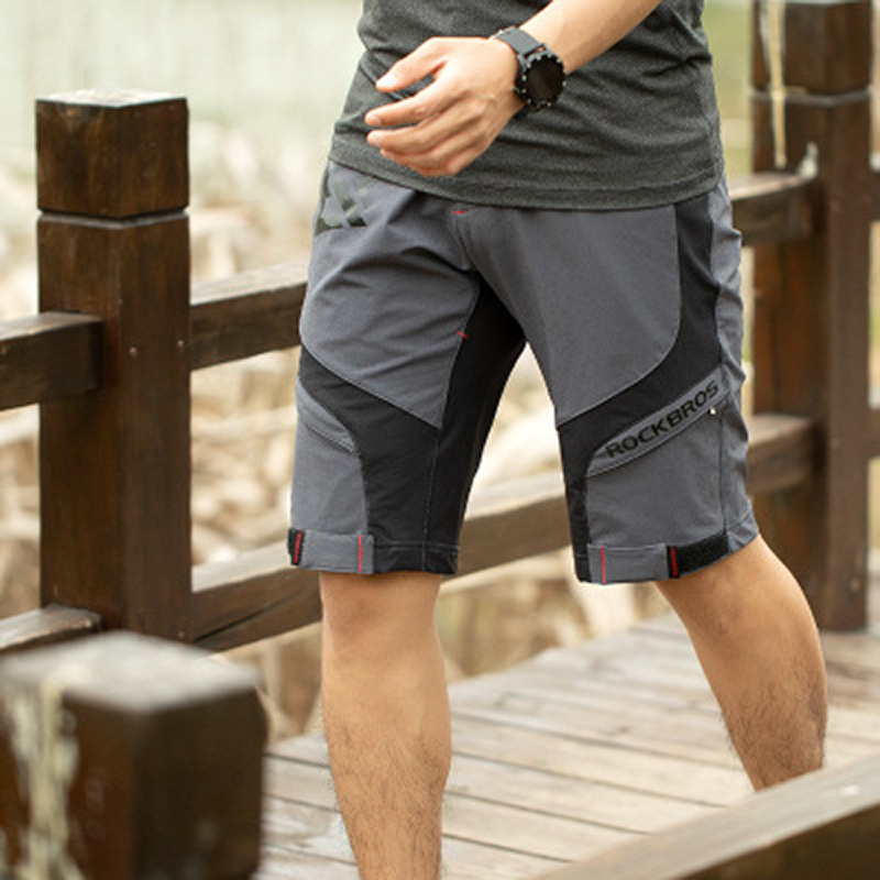 شورت روك بروس 2 في 1 للرجال لر - مراجعة Mountain Biking Shorts Women وسعره