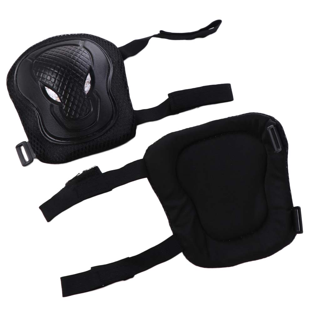 طقم حماية للتزلج مكون من 6 قطع - مراجعة Mountain Biking Knee Pads وسعره