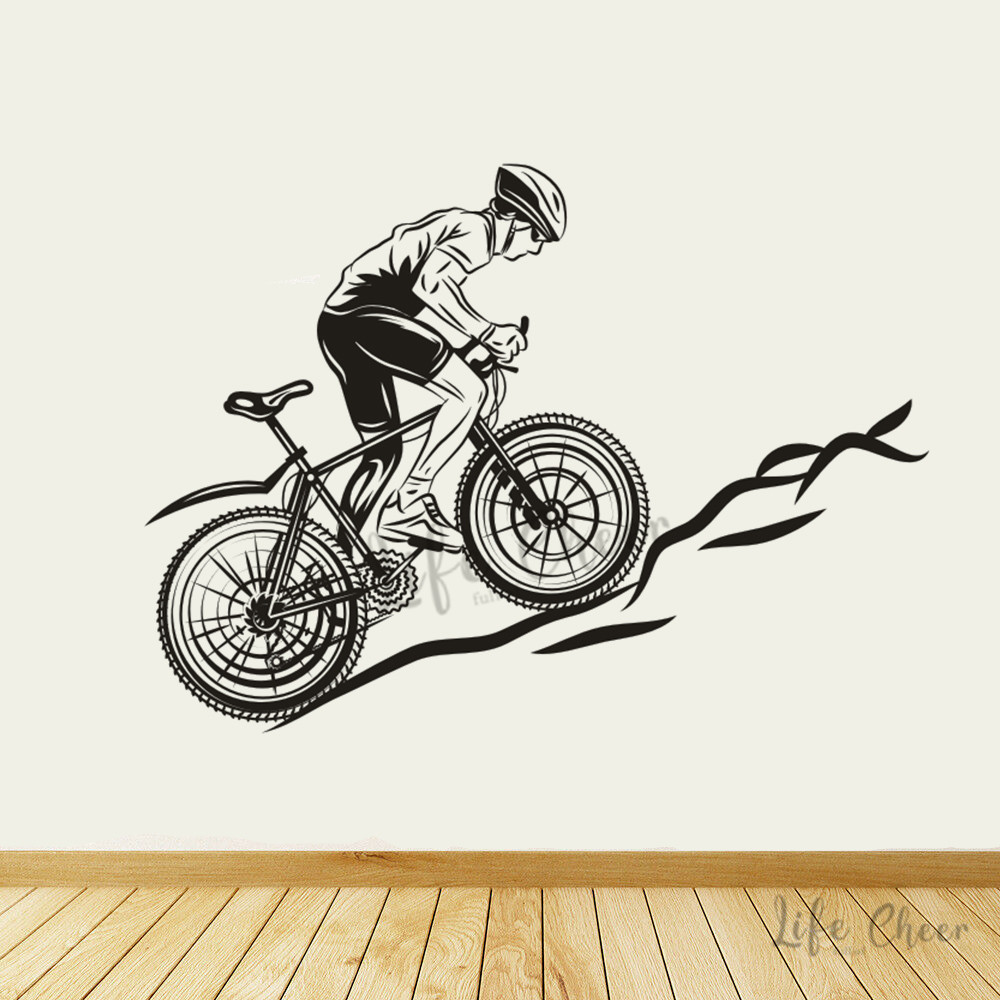 ملصقات حائط لركوب الدراجات الج - مراجعة Mountain Biking Europe وسعره