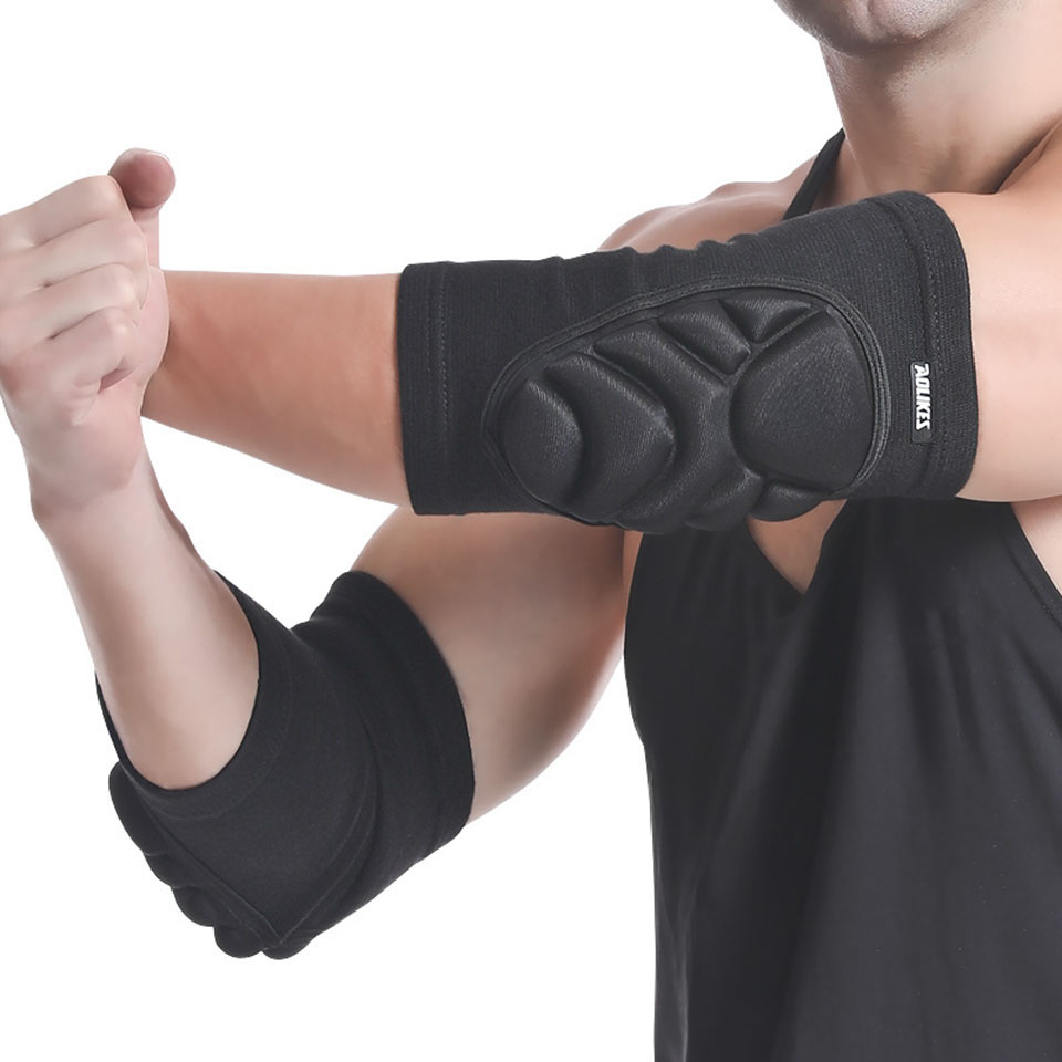 AOLIKES 1 زوج وسادات الكوع حام - مراجعة Mountain Biking Knee Pads وسعره